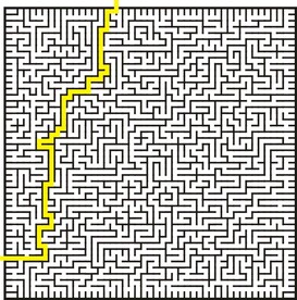 迷宫带正确路线