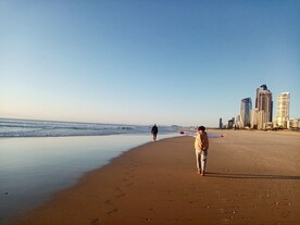 澳大利亚黄金海岸海滩风景