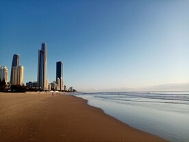 澳大利亚黄金海岸海滩风景