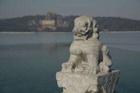 颐和园石狮子