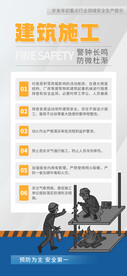 行业安全提示海报