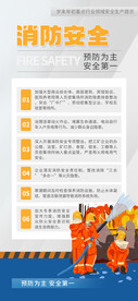 行业安全提示海报
