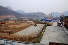 惠景新苑小区建设工地