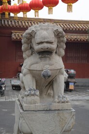 龙亭公园石狮子