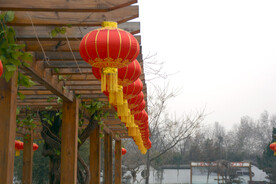 龙亭公园灯笼