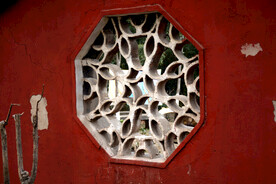 龙亭公园窗棂造型