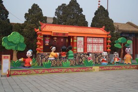 龙亭公园灯铺造型