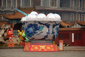 龙亭公园元宵造型花灯