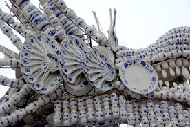 龙亭公园餐具造型