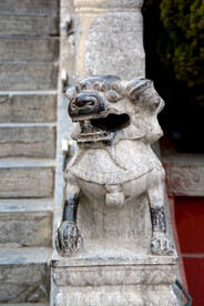 龙亭公园望柱头神兽