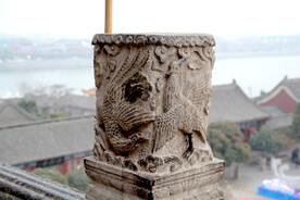 龙亭公园望柱头浮雕