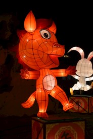 龙亭公园元宵节午马花灯