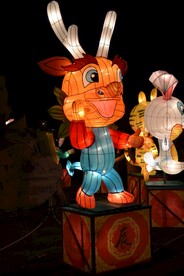 龙亭公园元宵节辰龙花灯