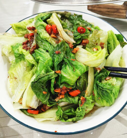 炝生菜