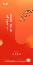 地产元宵节海报