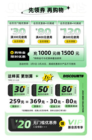 淘宝天猫抖音活动优惠标签