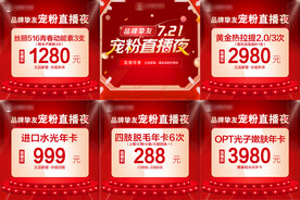 医美项目九宫格