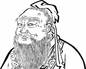孔子像