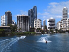 澳大利亚黄金海岸城市风光