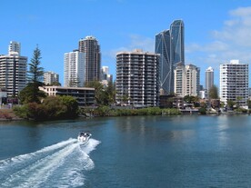澳大利亚黄金海岸城市风光
