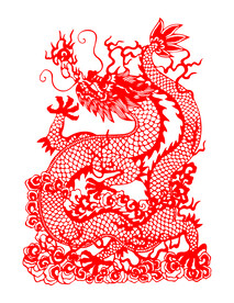 剪纸龙