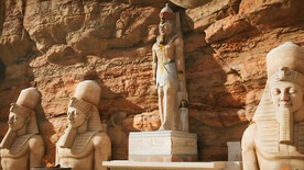法老雕塑