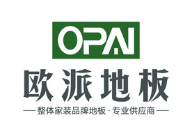 欧派地板 LOGO 标志