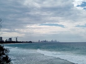澳大利亚黄金海岸海滨风景