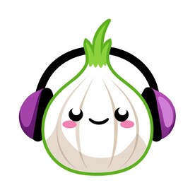 戴耳机听音乐的大蒜