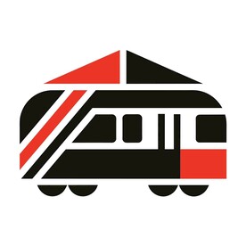 极简风格的电车标志