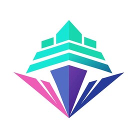 极简风格的游船标志