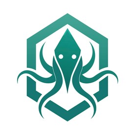 抽象风格的章鱼标志