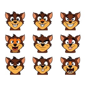 袋狼不同情绪状态的组合