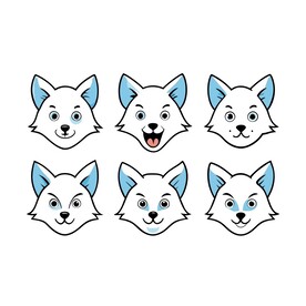 北极狐不同情绪状态的组合