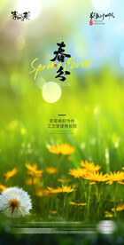 医美地产春分海报