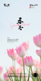 医美地产春分海报