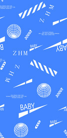 矢量几何字母高清循环