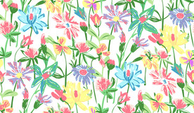 乱花   无缝   小碎花  