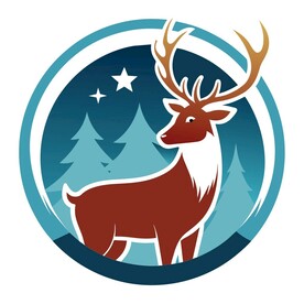 驯鹿 logo