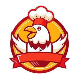 炸鸡店 logo