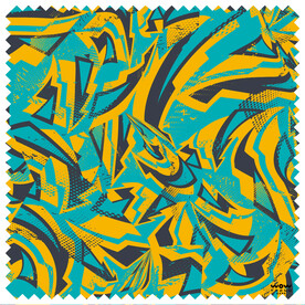 迷彩四方连续图案印花