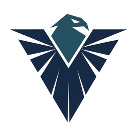 极简风格的老鹰标志