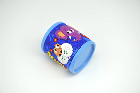 橡胶卡通图案杯子