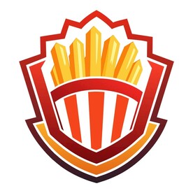 炸薯条 logo