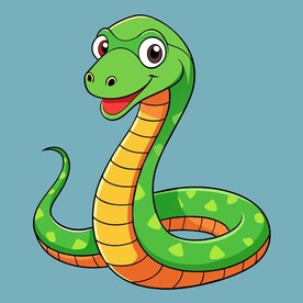 卡通蛇