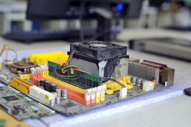 计算机主板内存CPU风扇