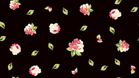 无缝   乱花 手绘花    