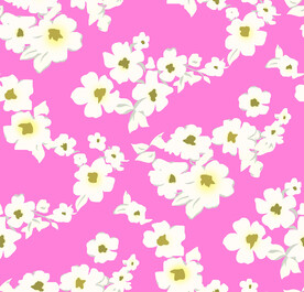 无缝   乱花 手绘花    