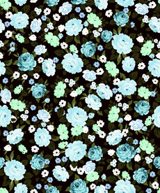 无缝   乱花 手绘花   