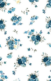 无缝   乱花 手绘花    